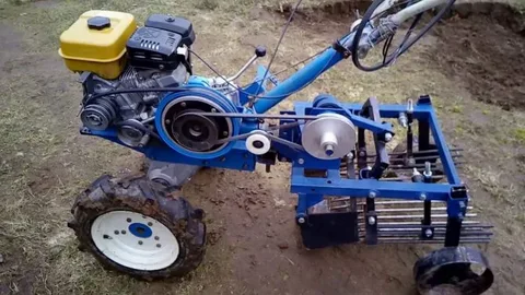 دروگر 4 چرخ گندم چین با پایداری بالا و برداشت یکنواخت